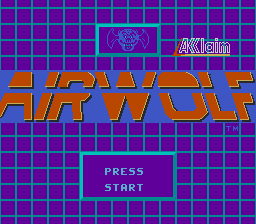 Airwolf (1989) (NES)   © Acclaim 1989    1/3