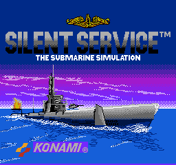 Silent Service (NES)   © Ultra Games 1989    1/3