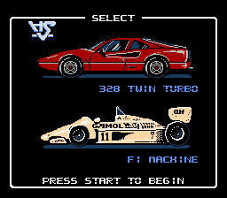 Rad Racer (NES)   © Nintendo 1987    2/3