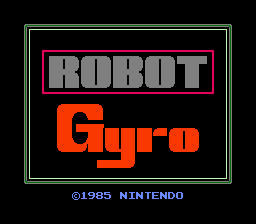 Gyromite (NES)   © Nintendo 1985    1/3