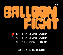 Balloon Fight (NES)   © Nintendo 1985    1/3