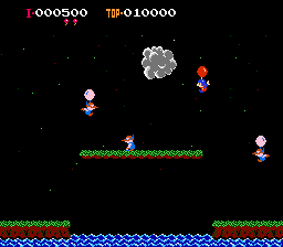 Balloon Fight (NES)   © Nintendo 1985    2/3