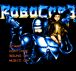 RoboCop 3 (NES)   © Ocean 1992    1/3