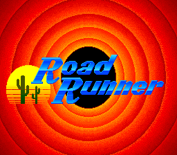 Looney Tunes: Road Runner (SNES)   © SunSoft 1992    1/3