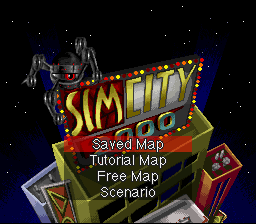 SimCity 2000 (SNES)   © THQ 1995    1/3