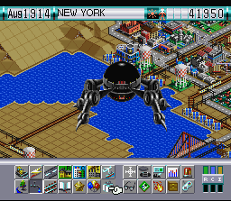 SimCity 2000 (SNES)   © THQ 1995    2/3