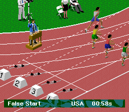 Olympic Summer Games (SNES)   © Black Pearl 1996    2/3