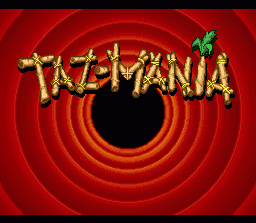 Taz-Mania (1993) (SNES)   © SunSoft 1993    1/3