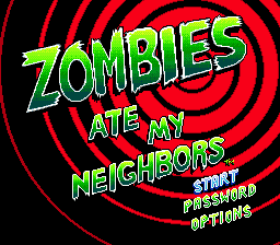 Zombies (1993) (SNES)   © Konami 1993    1/4