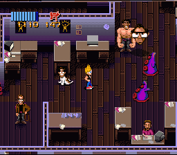Zombies (1993) (SNES)   © Konami 1993    4/4