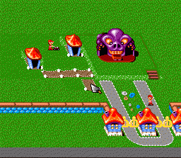 Theme Park   © Ocean 1995   (SNES)    2/3