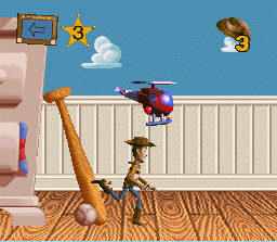 Toy Story (SNES)   © Disney Interactive 1995    2/4