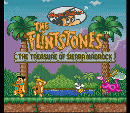 The Flintstones: The Treasure Of Sierra Madrock (SNES)   © Taito 1994    1/5