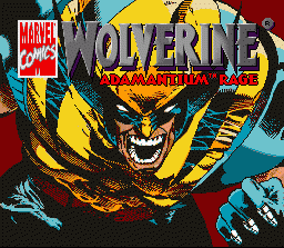 Wolverine: Adamantium Rage (SNES)   © LJN 1994    1/4