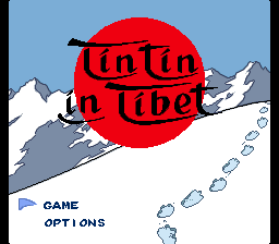 Tintin In Tibet (SNES)   © Infogrames 1995    1/3