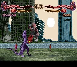 Primal Rage (SNES)   © Time Warner 1995    4/4