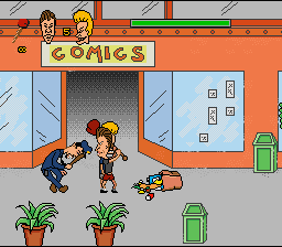 Beavis And Butt-head (SNES) &nbsp; &copy; Viacom 1994 &nbsp;  6/6
