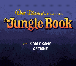 The Jungle Book (SNES)   © Virgin 1994    1/3