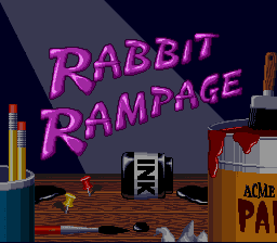 Bugs Bunny: Rabbit Rampage (SNES)   © SunSoft 1994    1/3