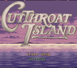 Cutthroat Island (SNES)   © Acclaim 1995    1/6