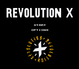 Revolution X (SNES)   © Acclaim 1995    1/4