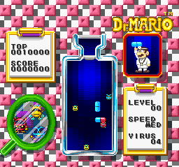 Tetris / Dr. Mario (SNES)   © Nintendo 1994    3/3