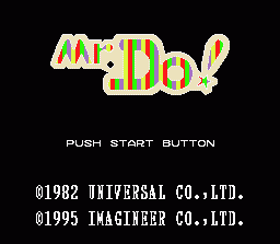 Mr. Do! (SNES)   © Black Pearl 1995    1/3