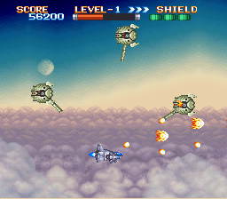 E.D.F. Earth Defense Force (SNES)   © Jaleco 1991    2/3