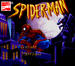 Spider-Man: The Animated Series (SNES)   © LJN 1995    1/3
