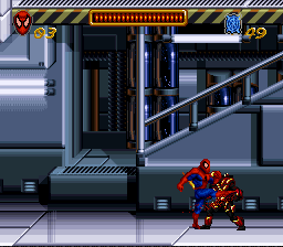 Spider-Man: The Animated Series (SNES)   © LJN 1995    2/3