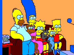 The Simpsons: Bart Vs. The Space Mutants (SMS)   © Flying Edge 1992    2/3