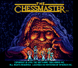 The Chessmaster (SNES)   © Mindscape 1991    1/2