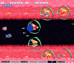 Parodius Da! (SNES) &nbsp; &copy; Konami 1992 &nbsp;  6/23