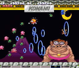 Parodius Da! (SNES) &nbsp; &copy; Konami 1992 &nbsp;  15/23