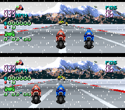 Full Throttle: All American Racing (SNES)   © GameTek 1994    2/3