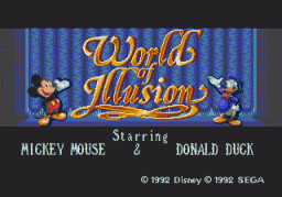 World Of Illusion (SMD)   © Sega 1992    1/4
