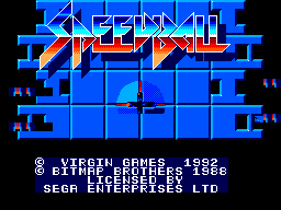 Speedball (SMS)   © Virgin 1990    1/3