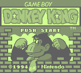 Donkey Kong (1994) (GB)   © Nintendo 1994    1/3