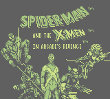 Spider-Man / X-Men: Arcade's Revenge (GB)   © LJN 1993    1/3