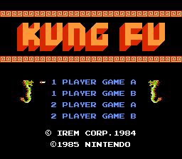 Kung Fu (NES)   © Nintendo 1985    1/3