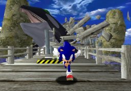 Sonic Adventure DX: Director's Cut   © Sega 2003   (GCN)    3/5