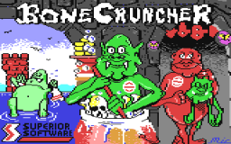Bone Cruncher (C64)   ©  1987    1/2