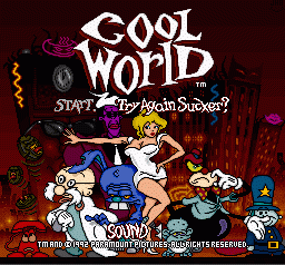 Cool World (SNES)   © Ocean 1993    1/2