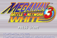 Mega Man Battle Network 3: White (GBA)   © Capcom 2002    1/3