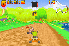 Shrek: Swamp Kart Speedway (GBA)   © TDK 2002    4/4