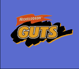 Nickelodeon GUTS (SNES)   © Viacom 1994    1/3