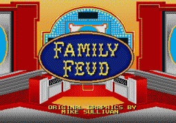 Family Feud (SMD)   © GameTek 1993    1/4