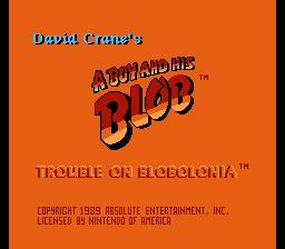 A Boy And His Blob (NES)   © Absolute 1990    1/3