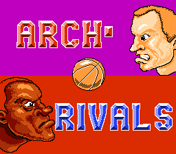 Arch Rivals (NES)   © Acclaim 1990    1/3