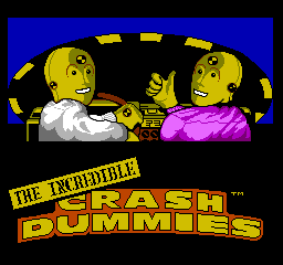 The Incredible Crash Dummies   © LJN 1993   (NES)    1/3